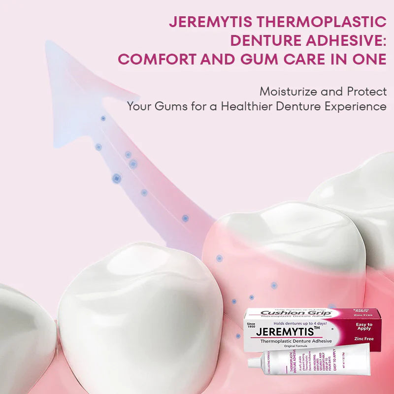 🔥[Official Brand Store] JEREMYTIS™ Thermoplastic Denture Adhesive (🔥BUY 2 GET 1 FREE🎁)