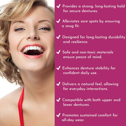 🔥[Official Brand Store] JEREMYTIS™ Thermoplastic Denture Adhesive (🔥BUY 2 GET 1 FREE🎁)