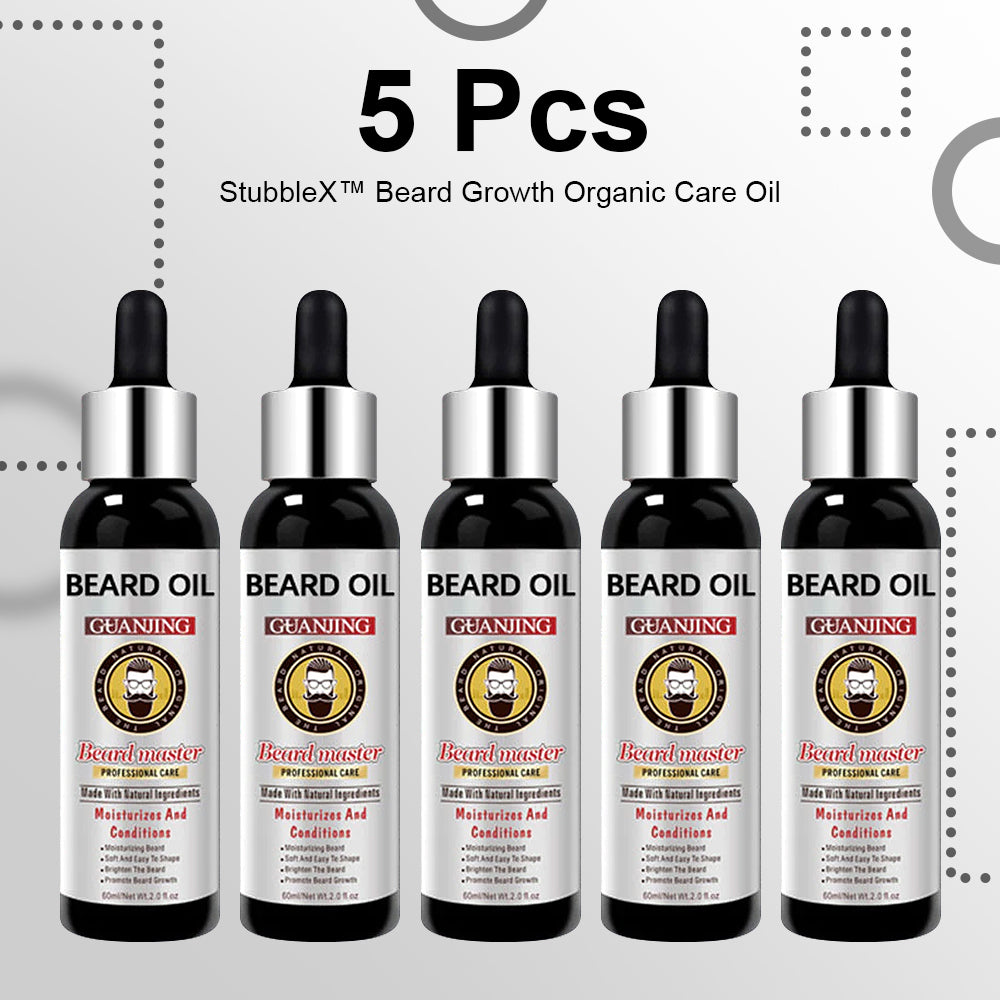 StubbleX™ Beard Growth Organic Care Oil