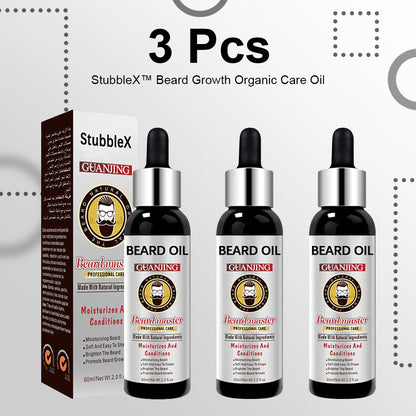 StubbleX™ Beard Growth Organic Care Oil