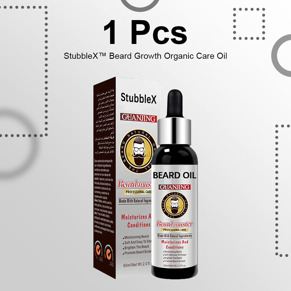 StubbleX™ Beard Growth Organic Care Oil