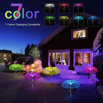 [Today's Special]7 Color Changing Solar Garden Lights