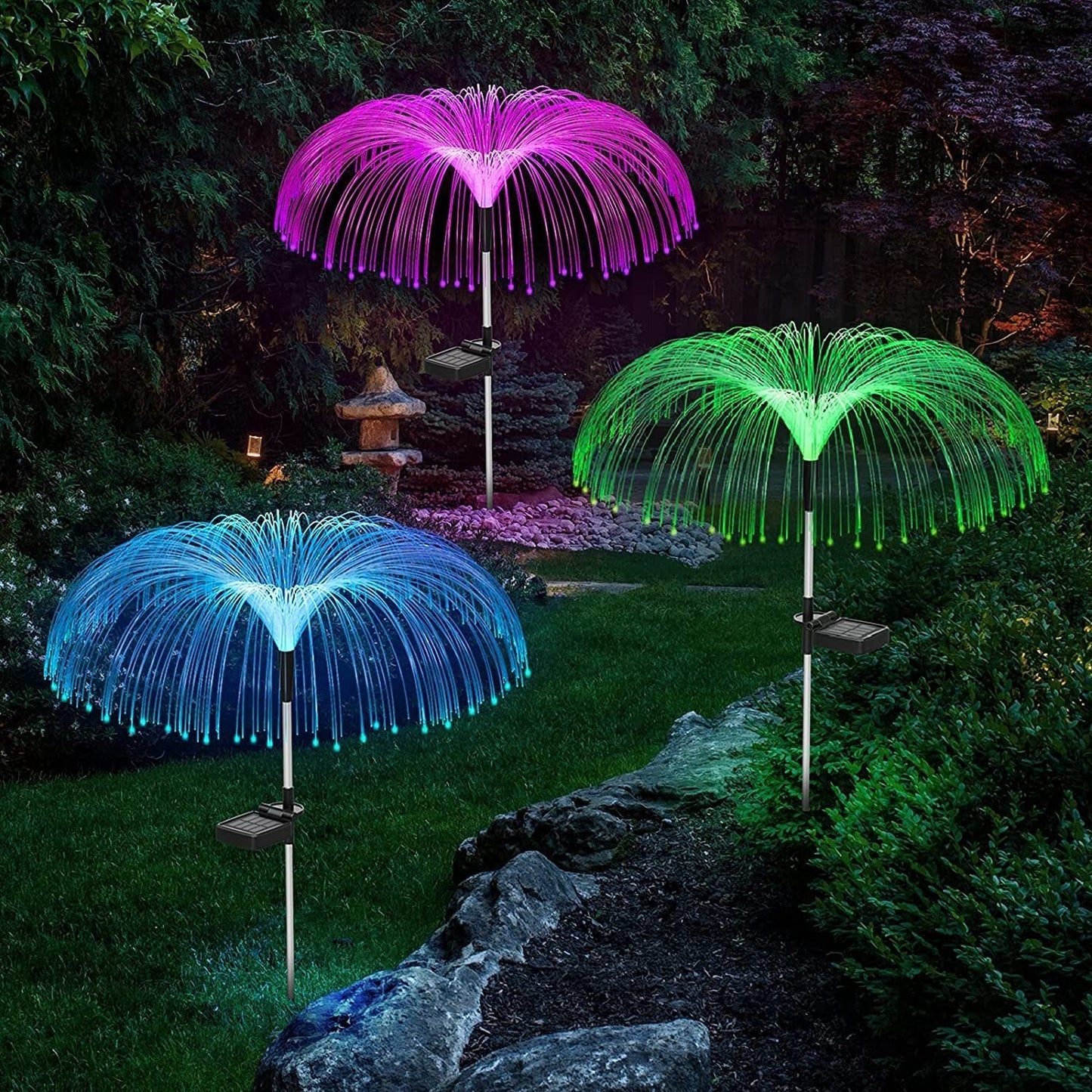 [Today's Special]7 Color Changing Solar Garden Lights