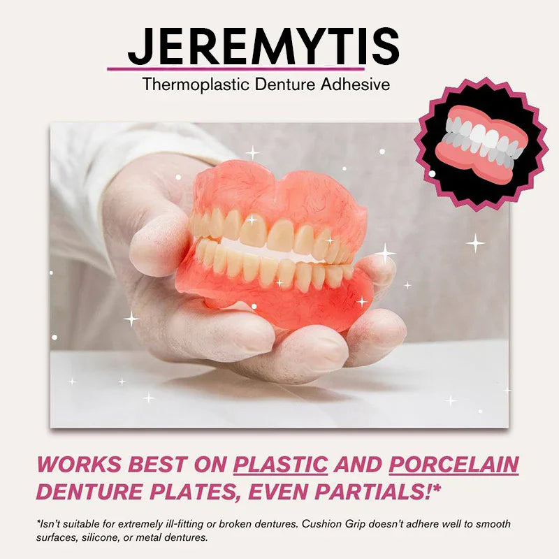 🔥[Official Brand Store] JEREMYTIS™ Thermoplastic Denture Adhesive (🔥BUY 2 GET 1 FREE🎁)