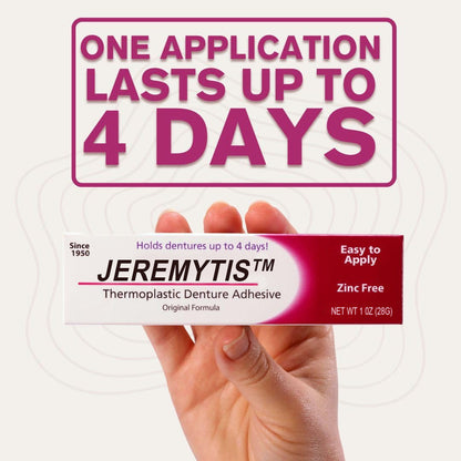 🔥[Official Brand Store] JEREMYTIS™ Thermoplastic Denture Adhesive (🔥BUY 2 GET 1 FREE🎁)
