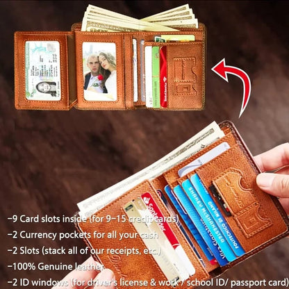 Dante® RFID Premium Leather Wallet