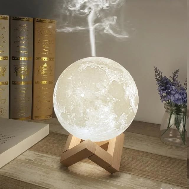 [Night Light & Humidifier]Moon Shaped