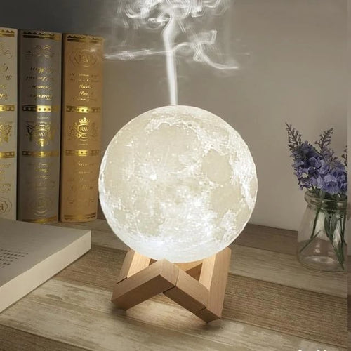 [Night Light & Humidifier]Moon Shaped