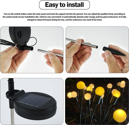 [45% OFF]Solar Starburst Swaying Light