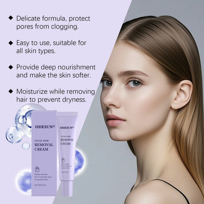 ODEIUN® Gentle and Painless Facial Hair Removal Cream