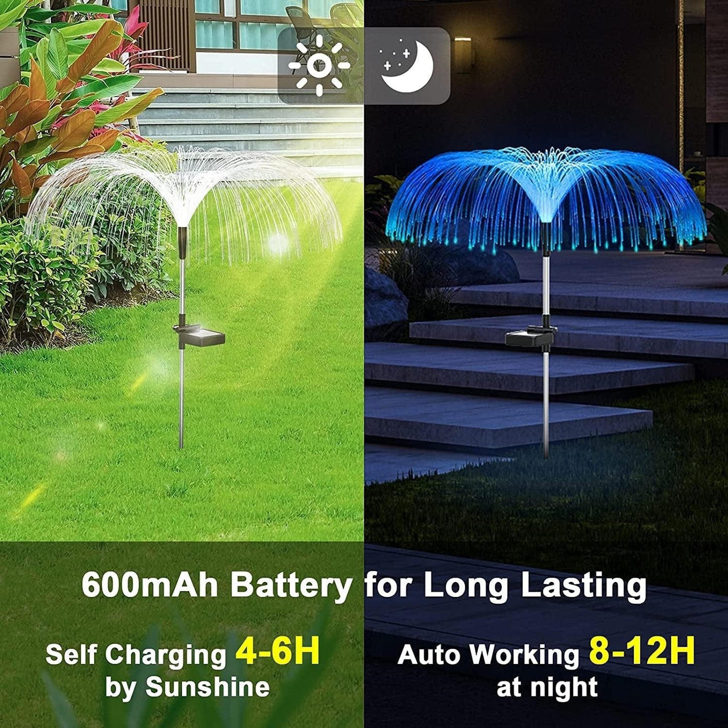 [Today's Special]7 Color Changing Solar Garden Lights