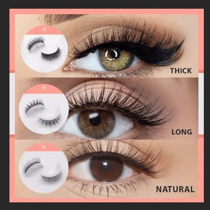🔥LAST DAY - BUY 1 GET 1 FREE JUST $8.99 EACH🔥🎉Reusable Adhesive Eyelashes