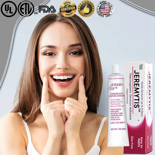 🔥[Official Brand Store] JEREMYTIS™ Thermoplastic Denture Adhesive (🔥BUY 2 GET 1 FREE🎁)