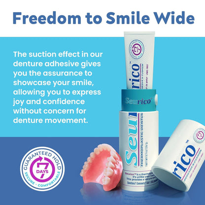 ✨[Official Brand Store] Seurico™ Thermoplastic Denture Adhesive (✨BUY 2 GET 1 FREE🎁)