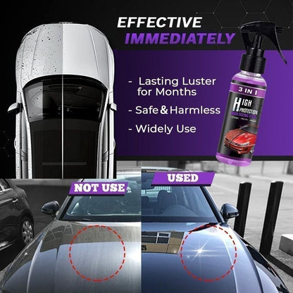 🔥Hot Sale🔥3 in 1 High Protection Quick Car Coating Spray(🚙 suitable for all colors car paint)